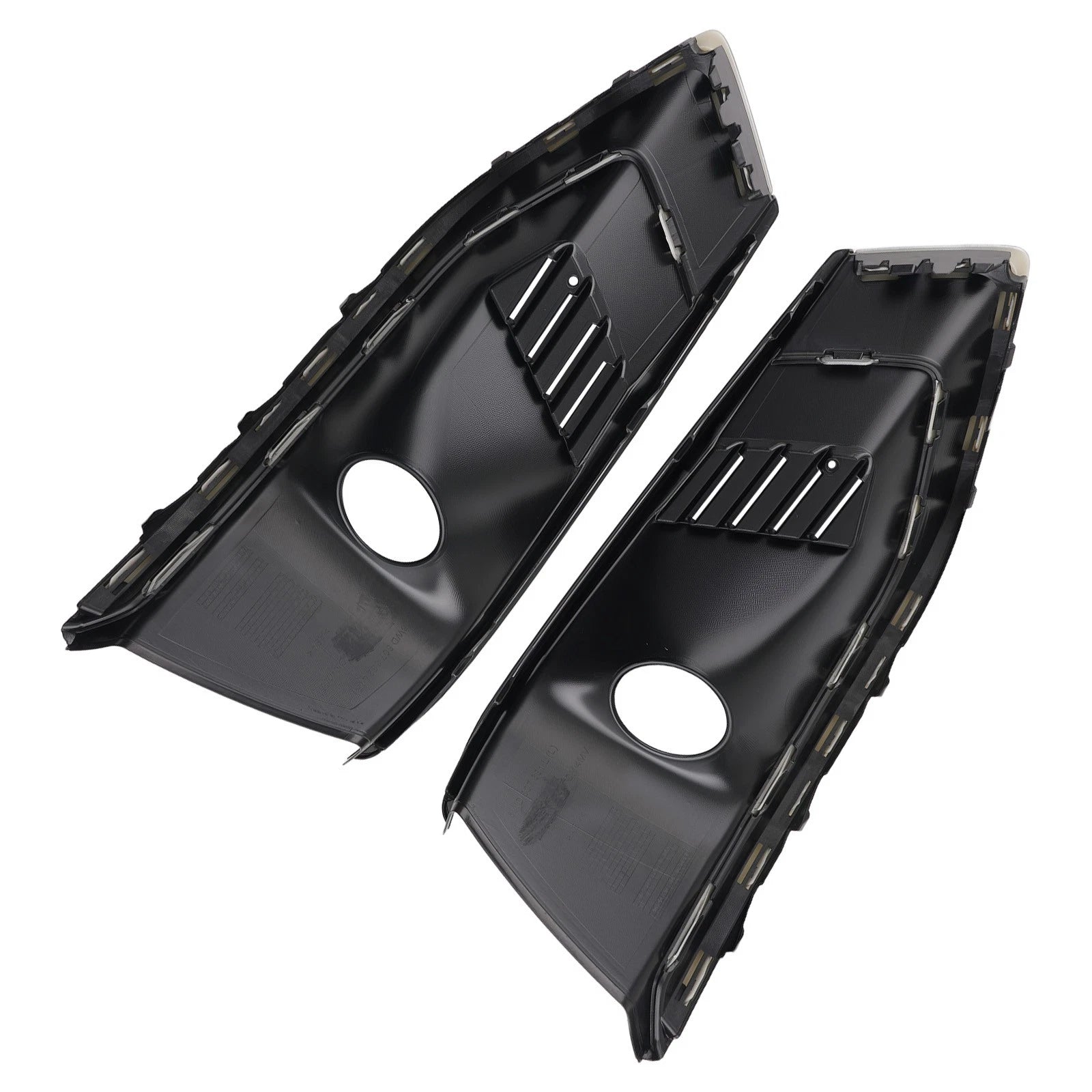Set of 2 Front Bumper Fog Light Grille Covers for Audi A4L (2020–2022)