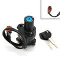 Ignition Switch Fuel Gas Cap Seat Lock Set with 2X Keys for Honda CBR500R (2013–2016)