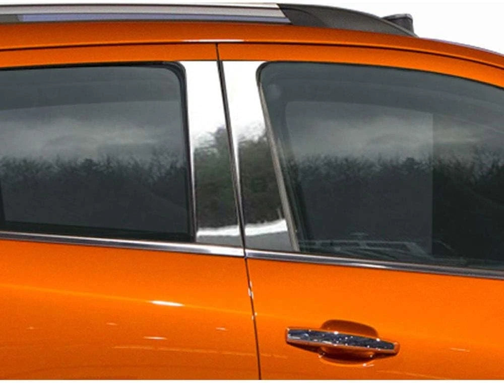 4pc. Luxury FX Stainless Steel Pillar Post Trim for 2015-2023 Chevy Trax
