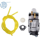 Carburetor with Gasket for Powermate PCV43 Tiller (Gas 2 Cycle 43cc)