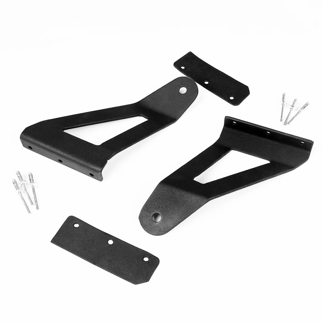 2X Curved LED Light Bar Mount Brackets for Ford F150 (2004–2014)
