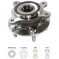 Set of 2 Wheel Hubs for Lexus IS250 (2006–2015) AWD