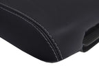 Console Lid Armrest Cover for Kia Sorento (2014–2020) PVC Leather Gray Stitch