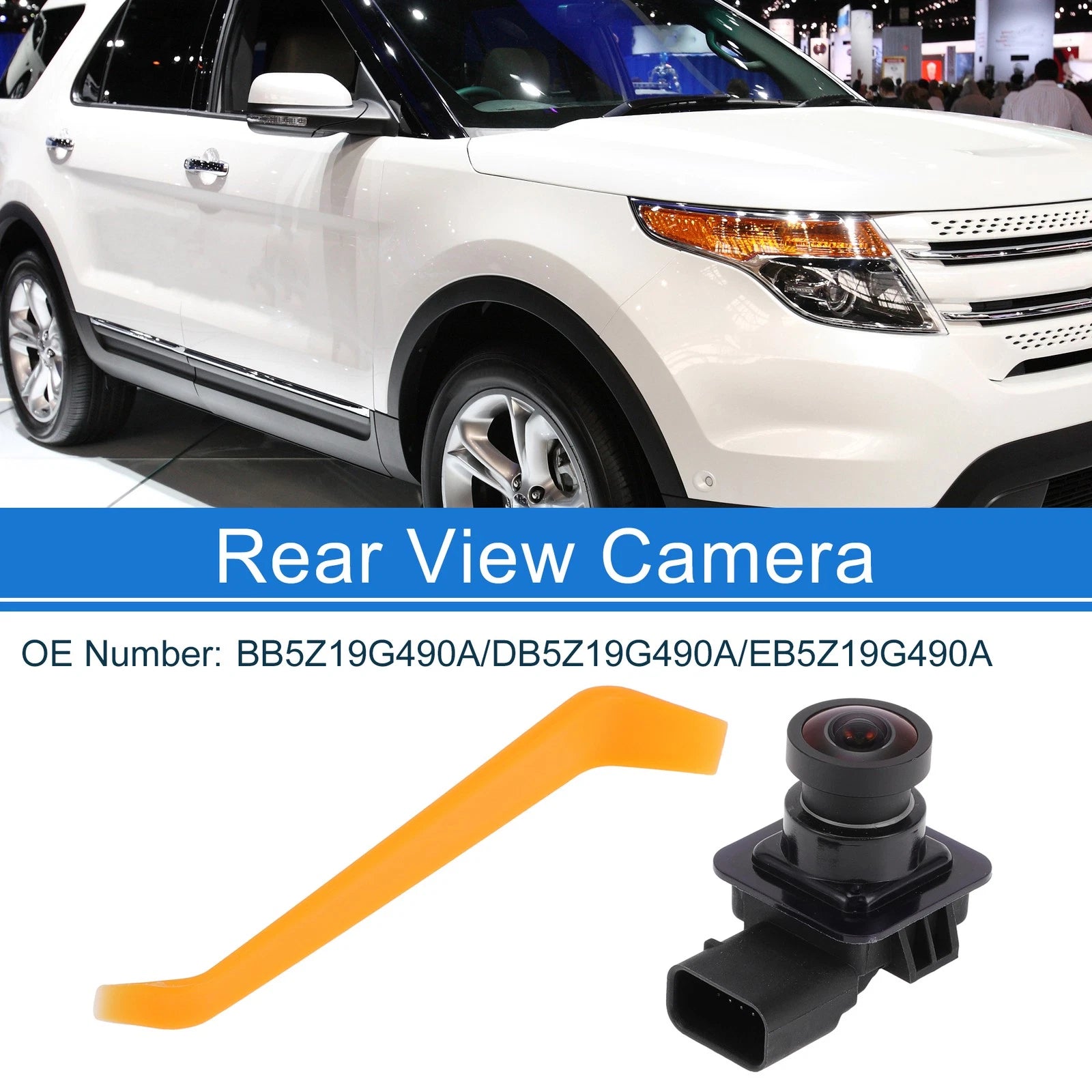Rear View Camera for Ford Explorer (2011–2013) 120-180 Degree