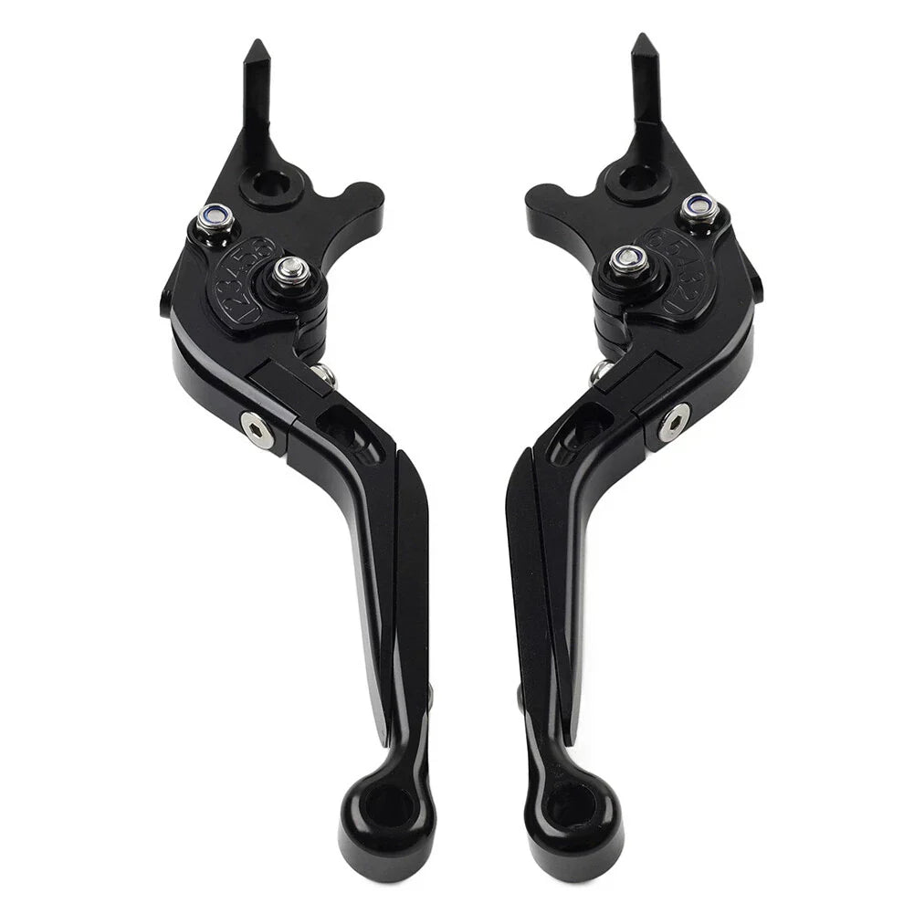 CNC Black Extendable Brake Clutch Levers for Ducati Monster (2001-2015)