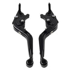 CNC Black Extendable Brake Clutch Levers for Ducati Monster (2001-2015)