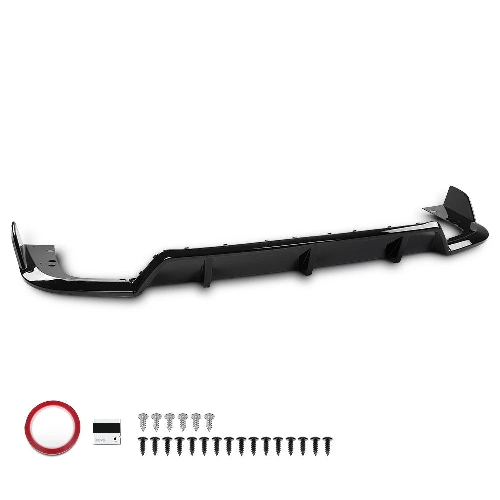 Gloss Black Rear Bumper Diffuser for BMW X5 G05 M Sport (2019–2025)