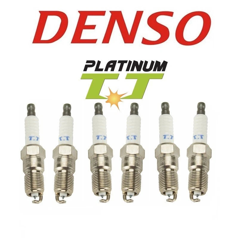 6X Denso PT16TT Platinum Titanium Spark Plug Set for