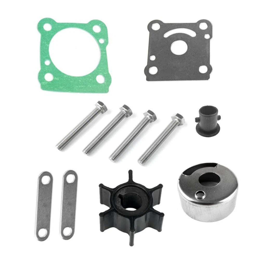Water Pump Impeller Service Kit for Yamaha 2 Stroke 6-8 HP (6N0 6G1-W0078-00)