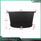 Cargo Cover for Audi Q7 (2016–2024) Black Rear Trunk Security