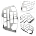 Pair ABS Plastic Radio Accent Panel for Honda Goldwing GL1800 (2001–2011) Chrome