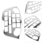 Pair ABS Plastic Radio Accent Panel for Honda Goldwing GL1800 (2001–2011) Chrome