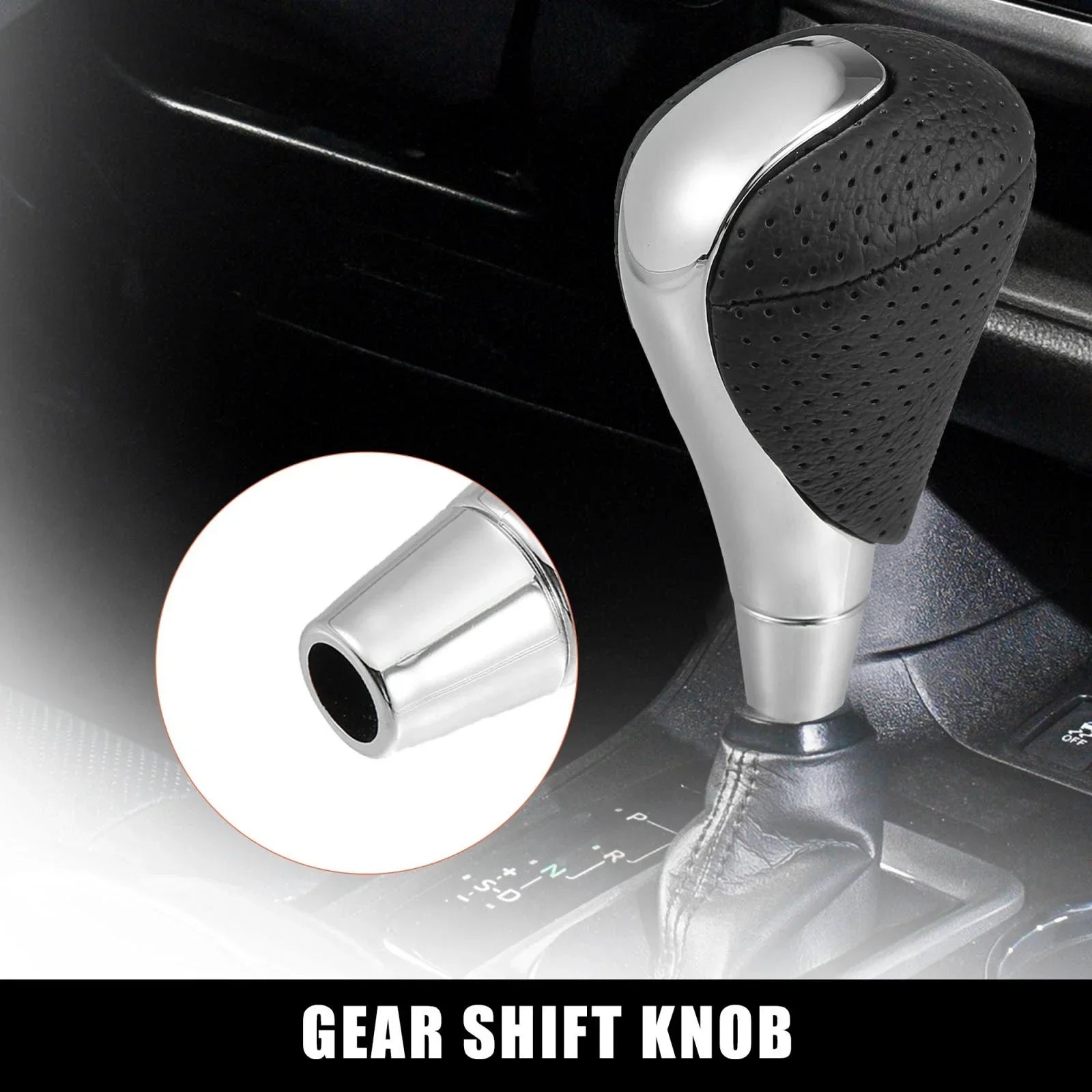 Automatic Gear Stick Shift Knob for Lexus IS F (2008-2014) Silver Tone