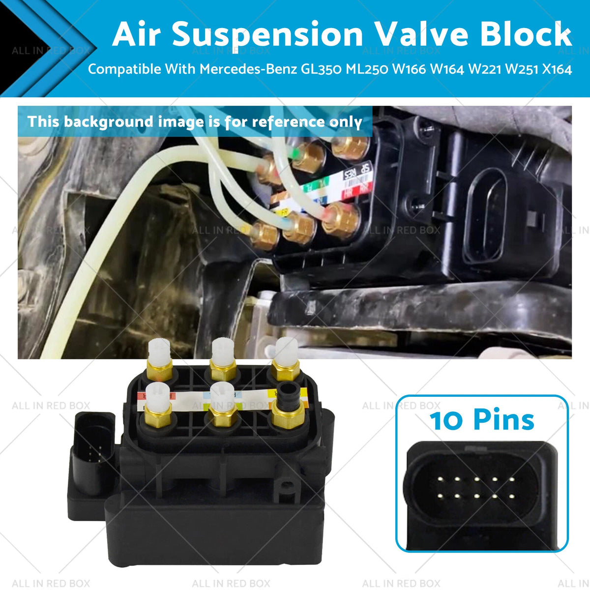 Air Suspension Valve Block for Mercedes-Benz GL350 ML250 (2006–2012)