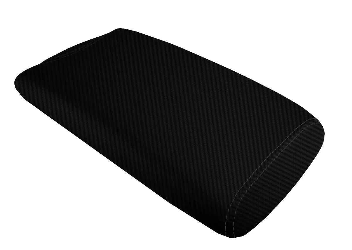 Console Lid Armrest Cover for Lexus LS460 (2007–2016) Carbon Fiber Black
