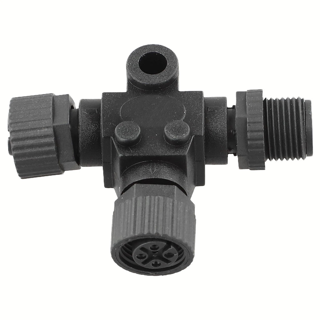 3 Way T Connector for NMEA 2000 (Marine Use, Waterproof Plastic Brass)