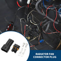 2 Pin Radiator Fan Connector Plug Male Female for Honda 