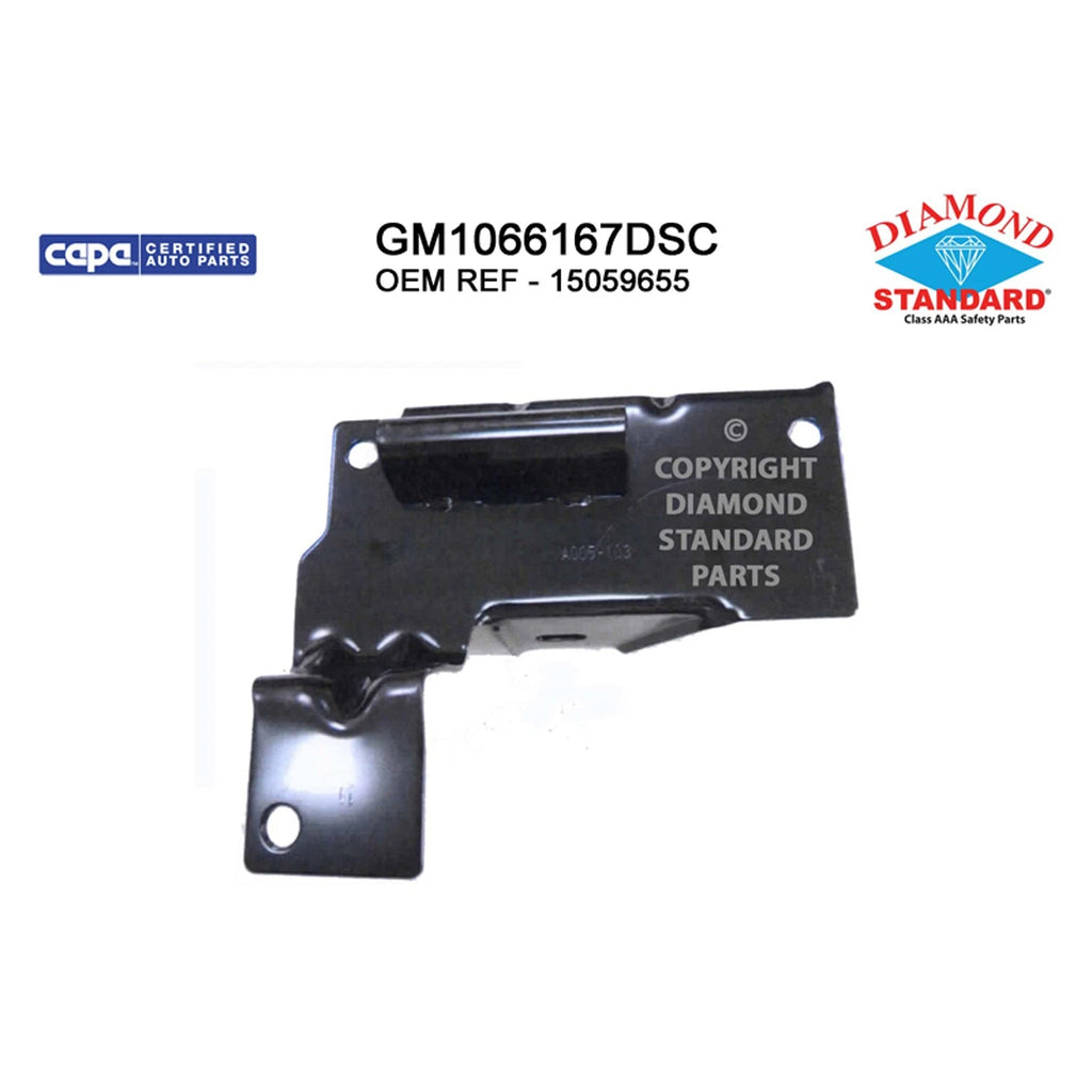 Replacement Steel Front Driver Side Inner Bumper Face Bar Brace for Toyota
