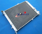 Aluminum Radiator + Fan for Saab 9000 2.3 Turbo (1991-1998)