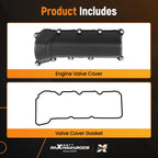 Engine Valve Cover Set for Dodge Dakota Ram 1500 Durango 3.7L (2004-2010)