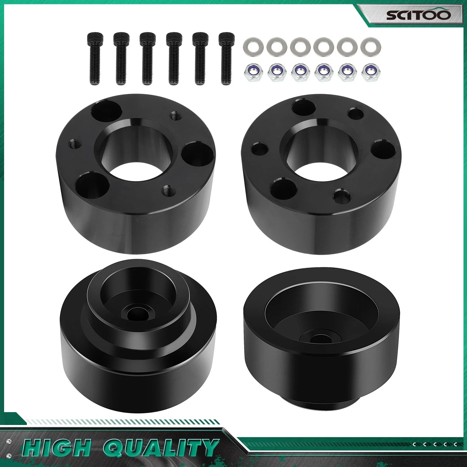 Leveling Lift Kit 3.5" Front & 1.5" Rear for Dodge Ram 1500 (2006–2020)