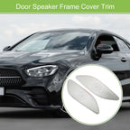 2 x Car Rear Door Speaker Frame Covers for Mercedes Benz E-Class (2017-2022)