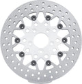 11.8in Floating Rotor for Harley FLH FLT (2008–Present) - Mesh Silver