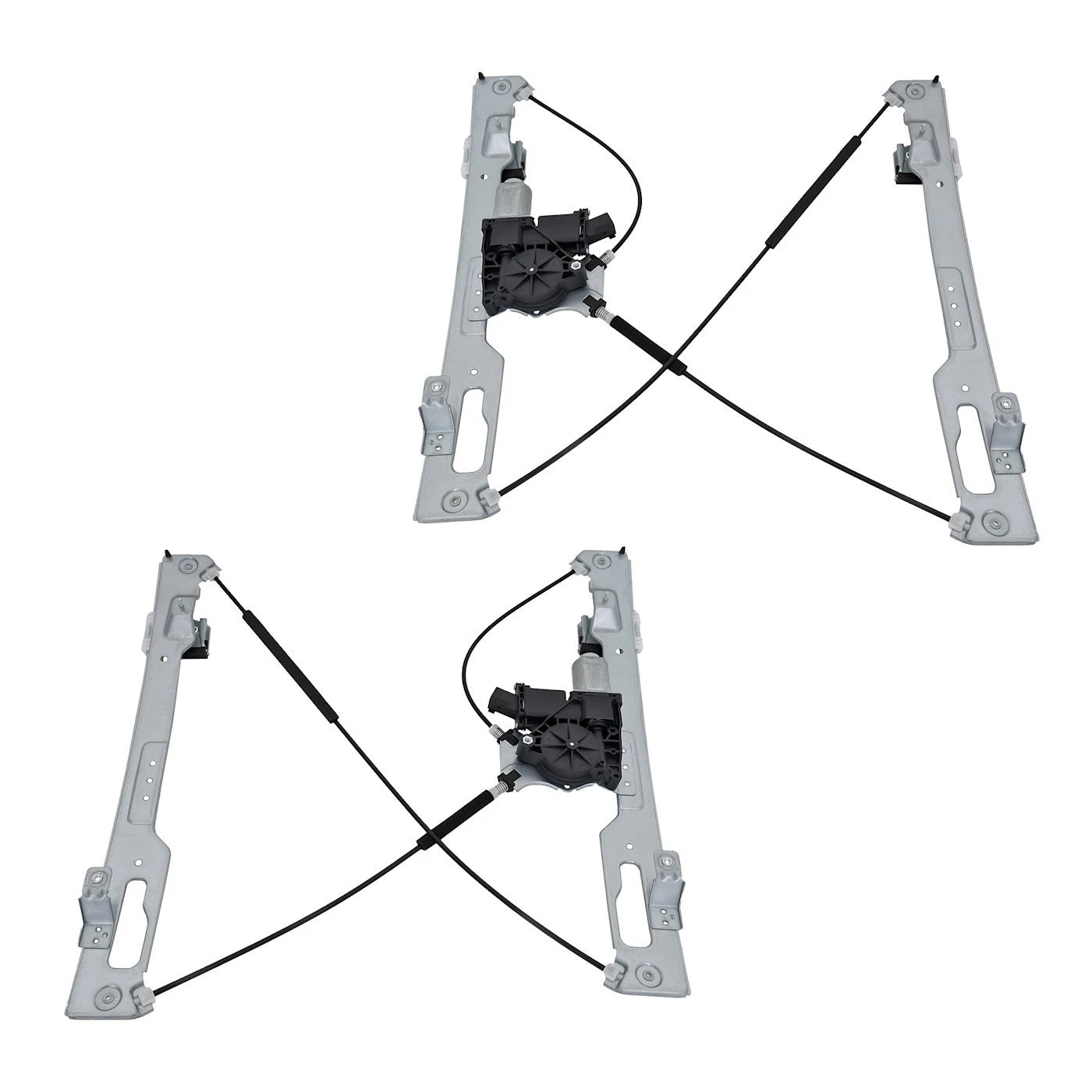 Window Regulator Set for Ford F-150 (2011–2014) Front Left & Right Power