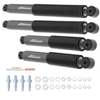 Front/Rear Lowering Shock kit for 2-5"F & 4-7" R Drop For Chevy/GMC C10 73-87