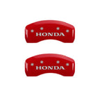 Caliper Covers Set of 4 Engraved for Honda Odyssey (2018–2023)