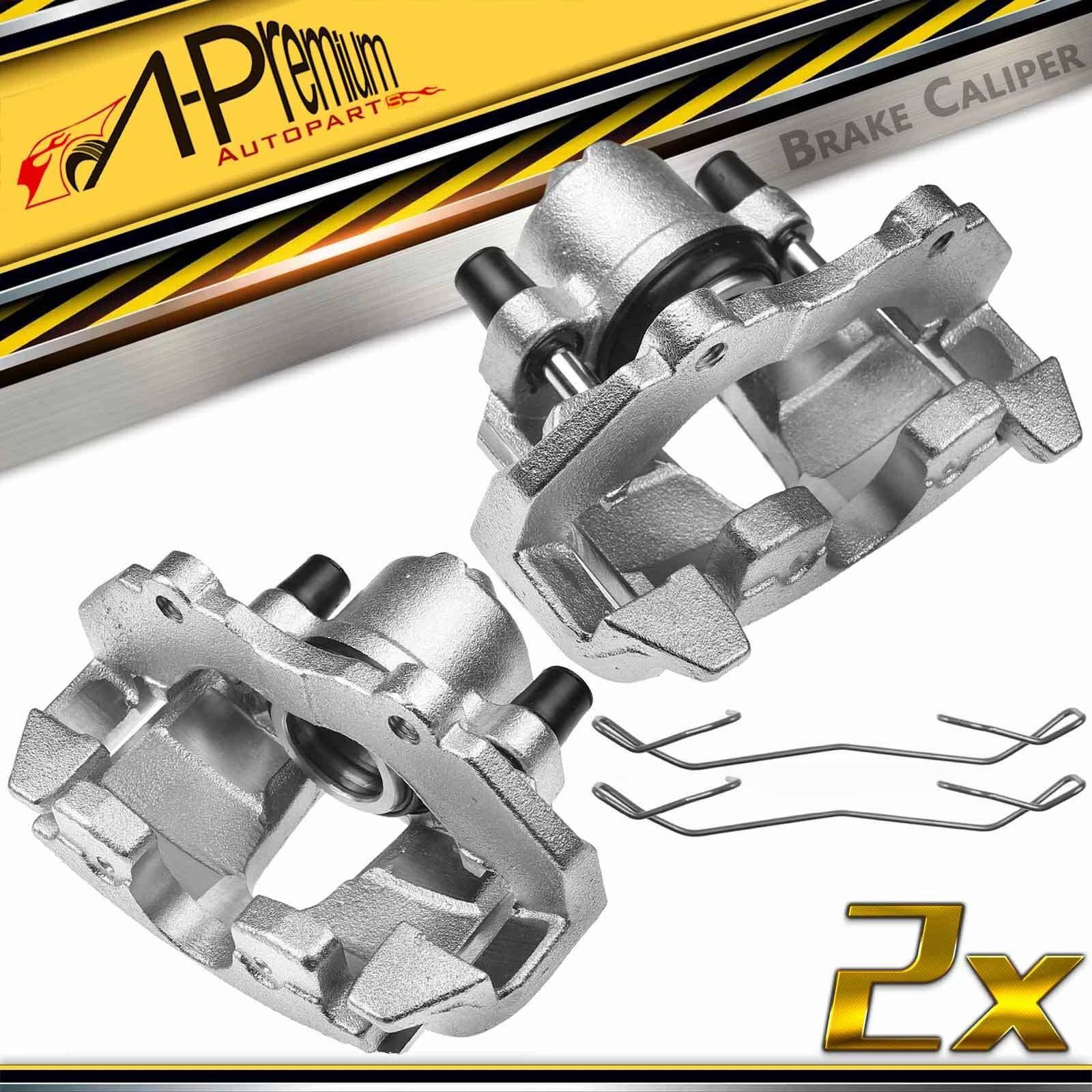 Pair Front Brake Calipers for Ford Focus SVT (2002–2004)