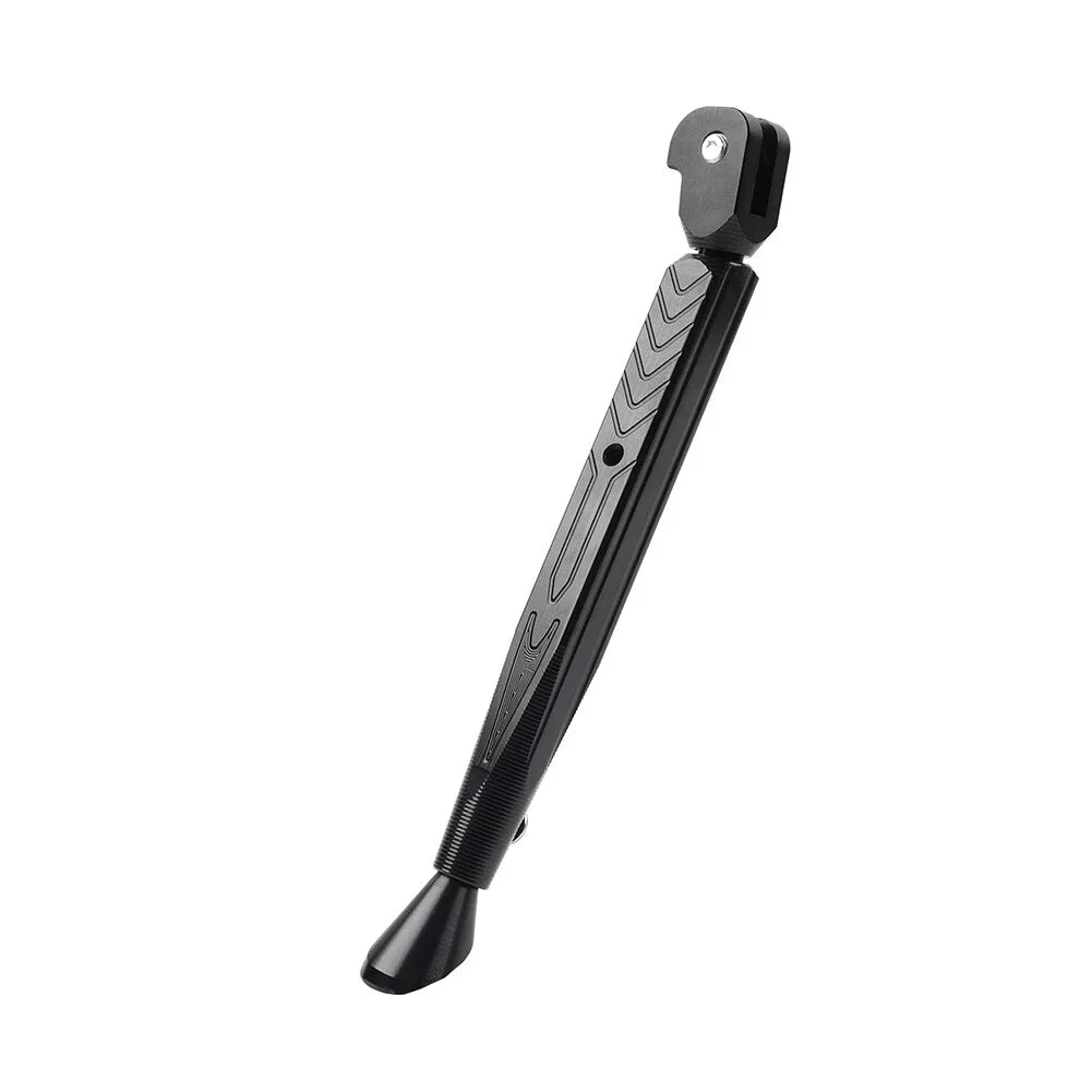 Black CNC Aluminum Adjustable Kickstand Foot for Universal Motorcycles