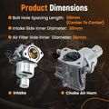 Carburetor for Kohler KT725, KT730, KT735, KT740, KT745 (7000 Series 3285361S)