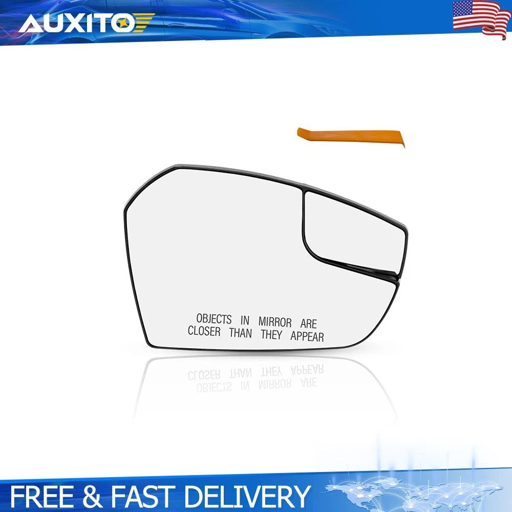 Right Passenger Side Mirror Glass for Ford Escape (2017–2019) OE