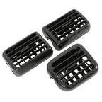 3PC A/C Air Heater Dash Bezel Vents for Dodge Ram 1500 2500 3500 (1998–2002)