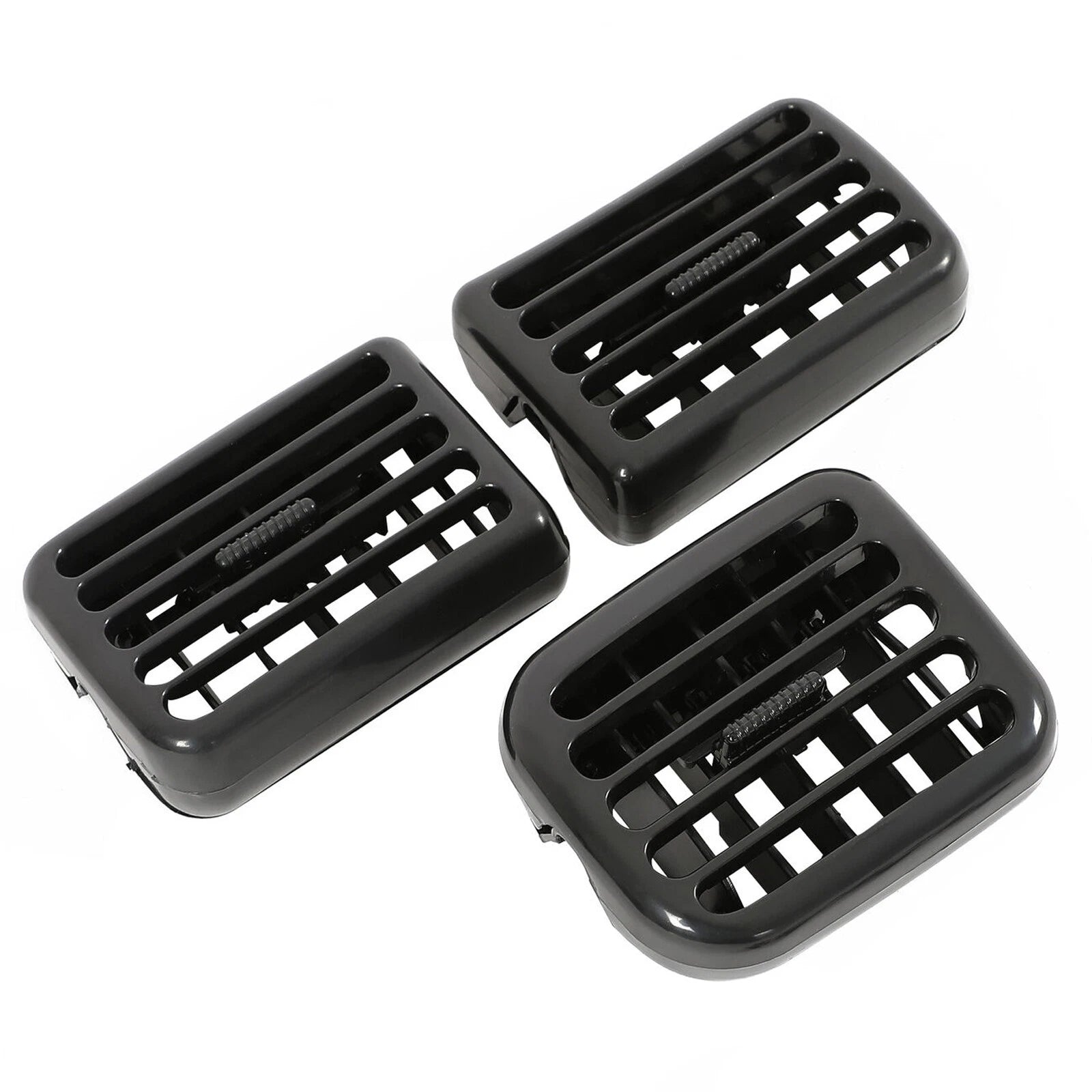 3PC A/C Air Heater Dash Bezel Vents for Dodge Ram 1500 2500 3500 (1998–2002)