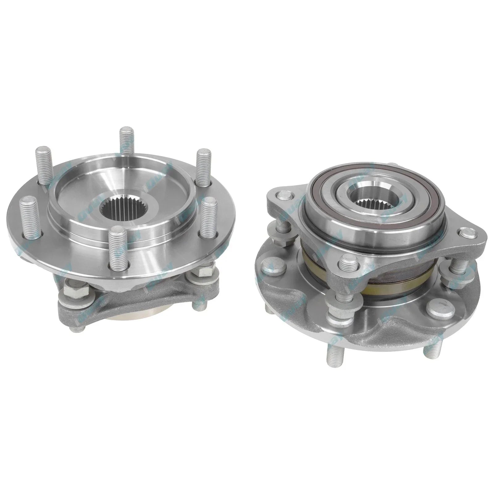 2 x Front Wheel Bearing Hubs for Toyota Fortuner GUN156 4cyl 2.8L 2015-2019