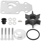 Water Pump Impeller Repair Kit for Yamaha F9.9 F15 T9.9 (1999–2023) 63V-W0078-02-00