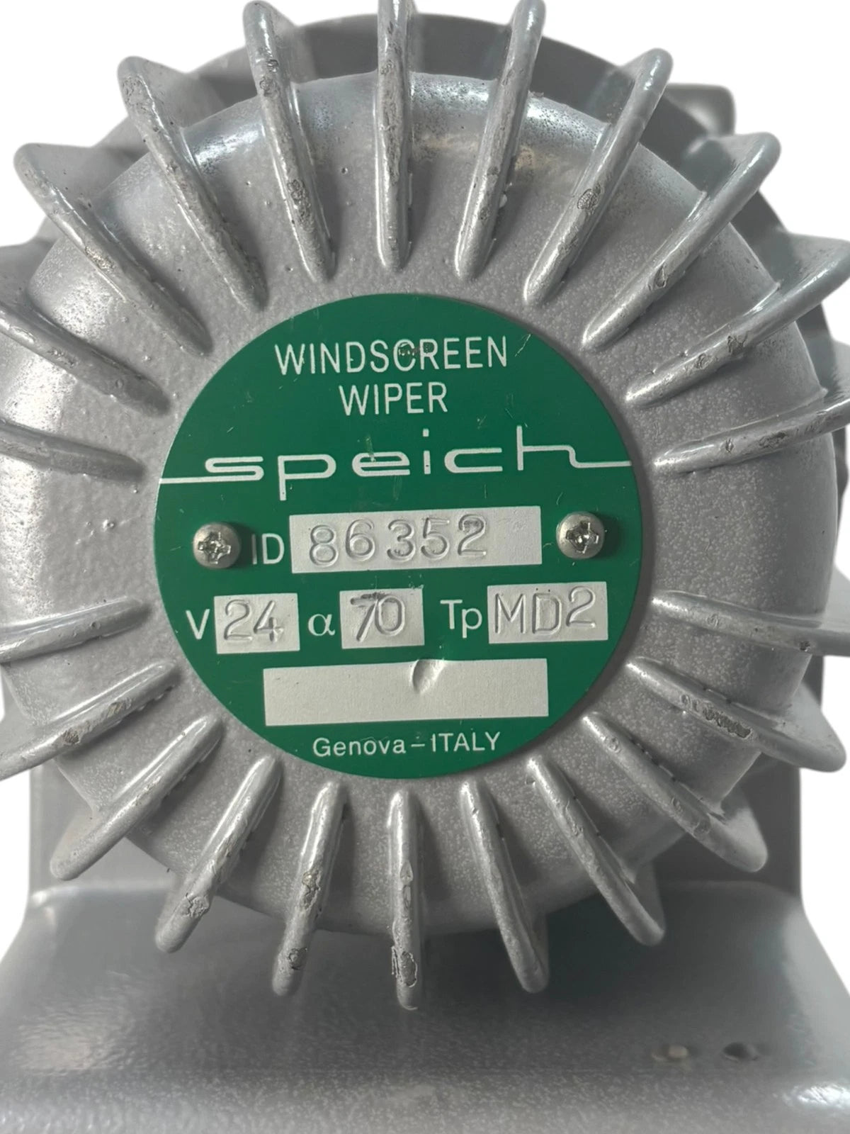Speich MDCS2 Wiper Motor for W3 24V (ID: 86352)