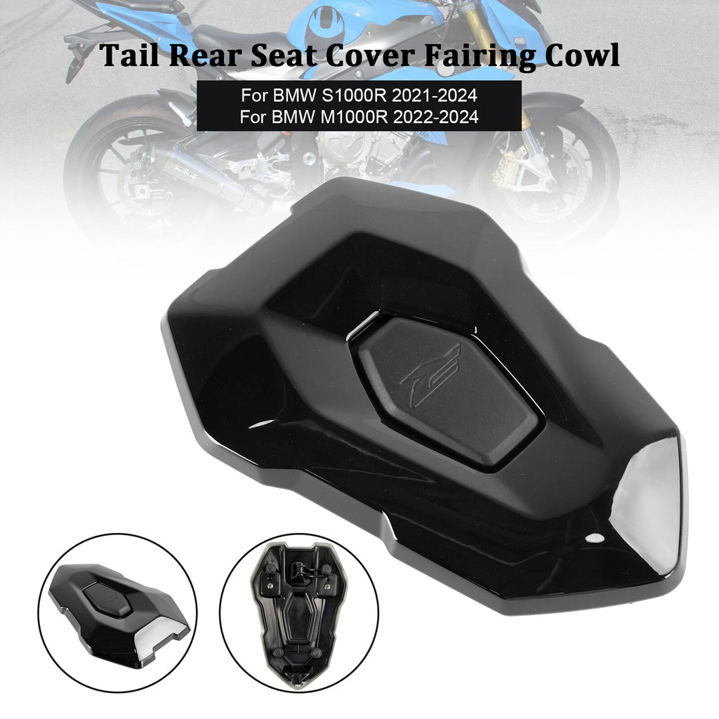 Tail Rear Seat Cover Fairing Cowl for BMW S1000R M1000R (2021–2024) Black T9