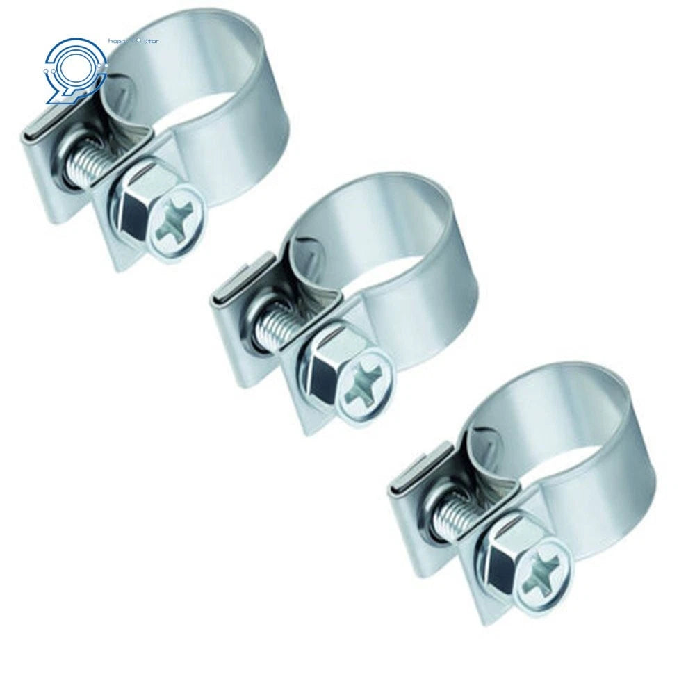 30 Pack Fuel Injection Hose Clamps for Universal Applications