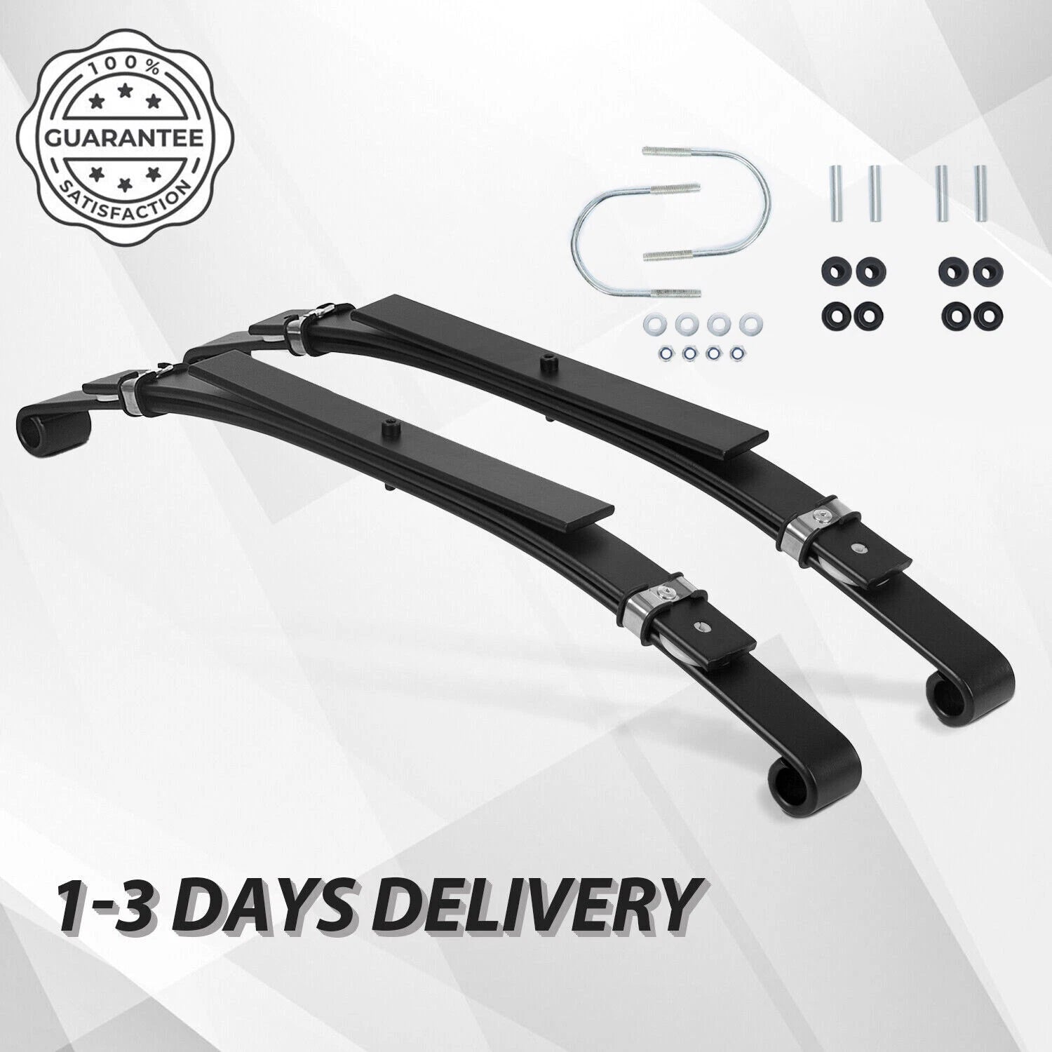 Set of 2 Rear Leaf Springs Bushing for Club Car DS (1981–Present)