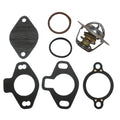 Thermostat Kit 140°F for Mercruiser Sterndrive V6 V8 (807252Q4, 18-3668, 13390)