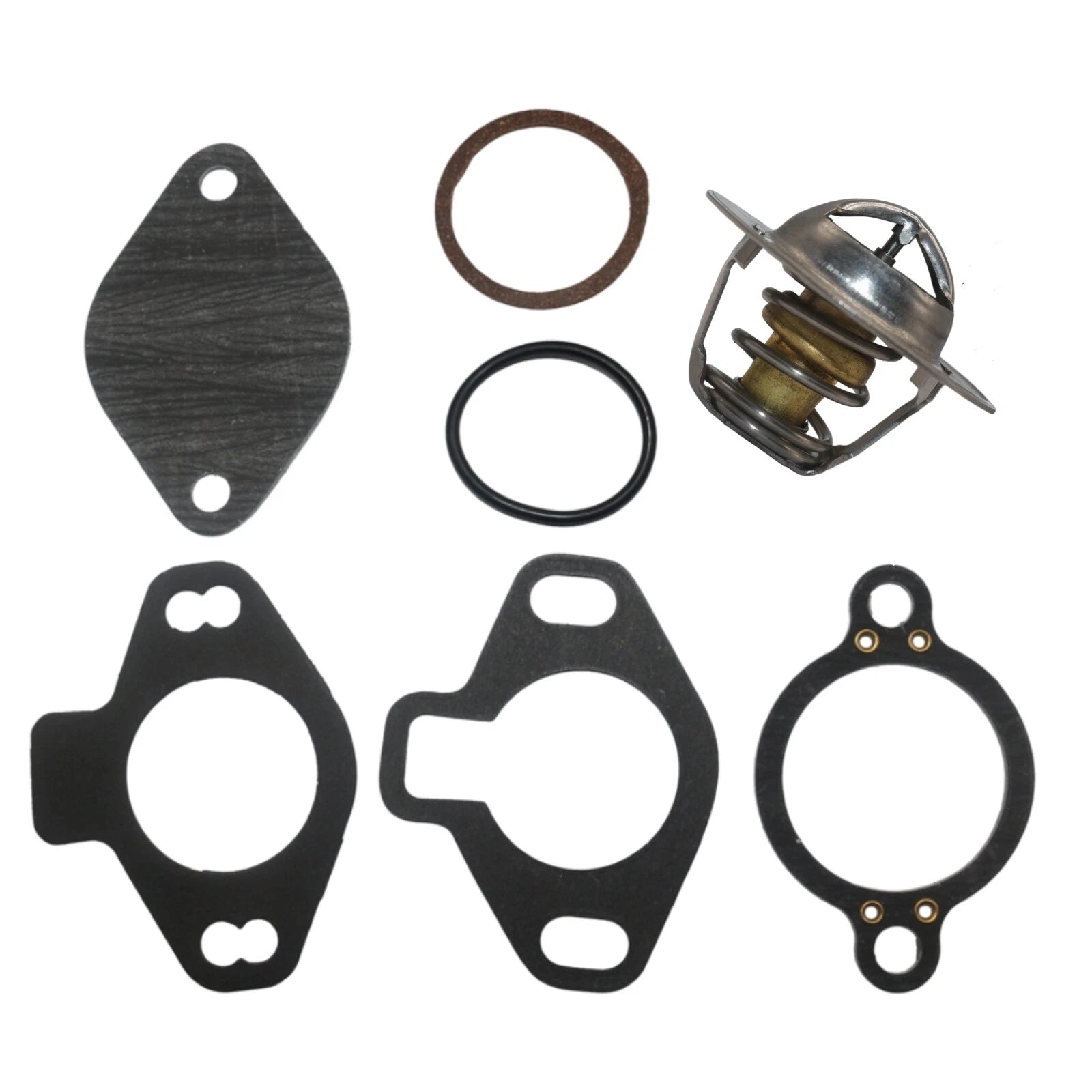 Thermostat Kit 140°F for Mercruiser Sterndrive V6 V8 (807252Q4, 18-3668, 13390)