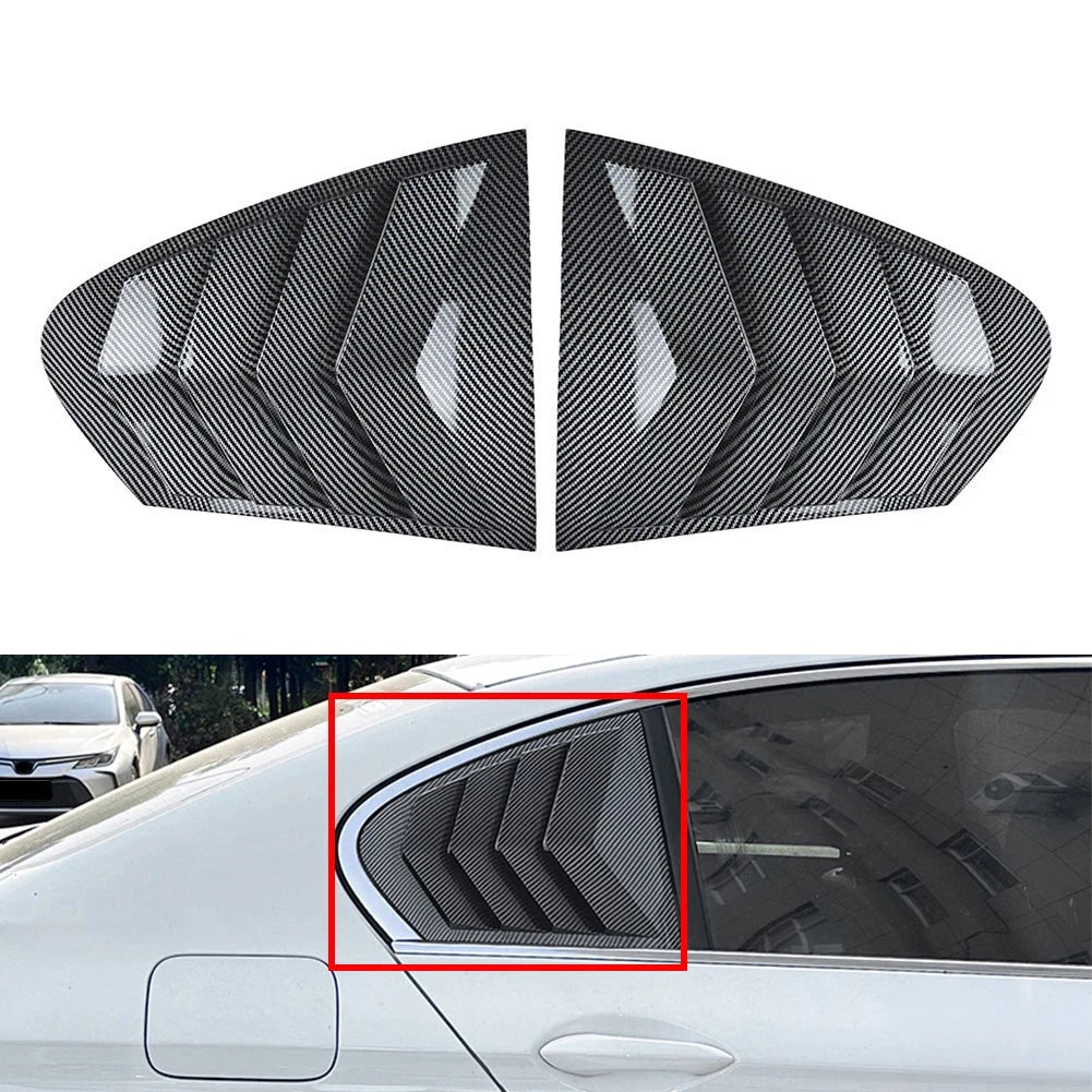Rear Window Louvers for BMW 5 Series F10 525i 530i (2011–2017)