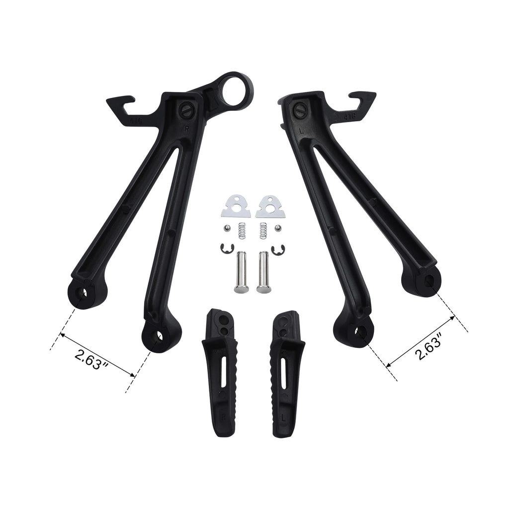 Passenger Footpegs Footrest Bracket for Suzuki GSXR1000 (2005–2006)