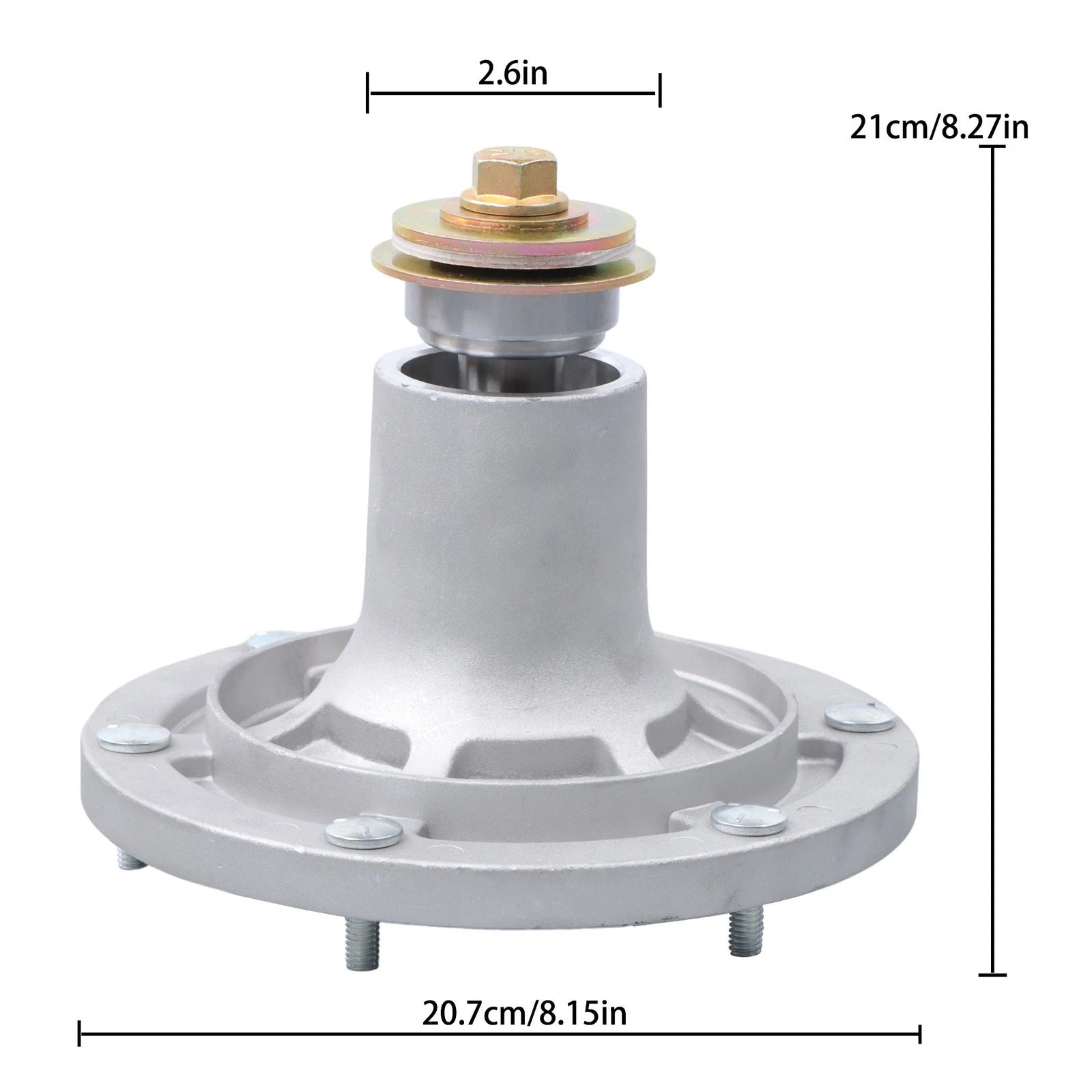 Spindle Assembly for Grasshopper 9852 (52" 61" Decks)