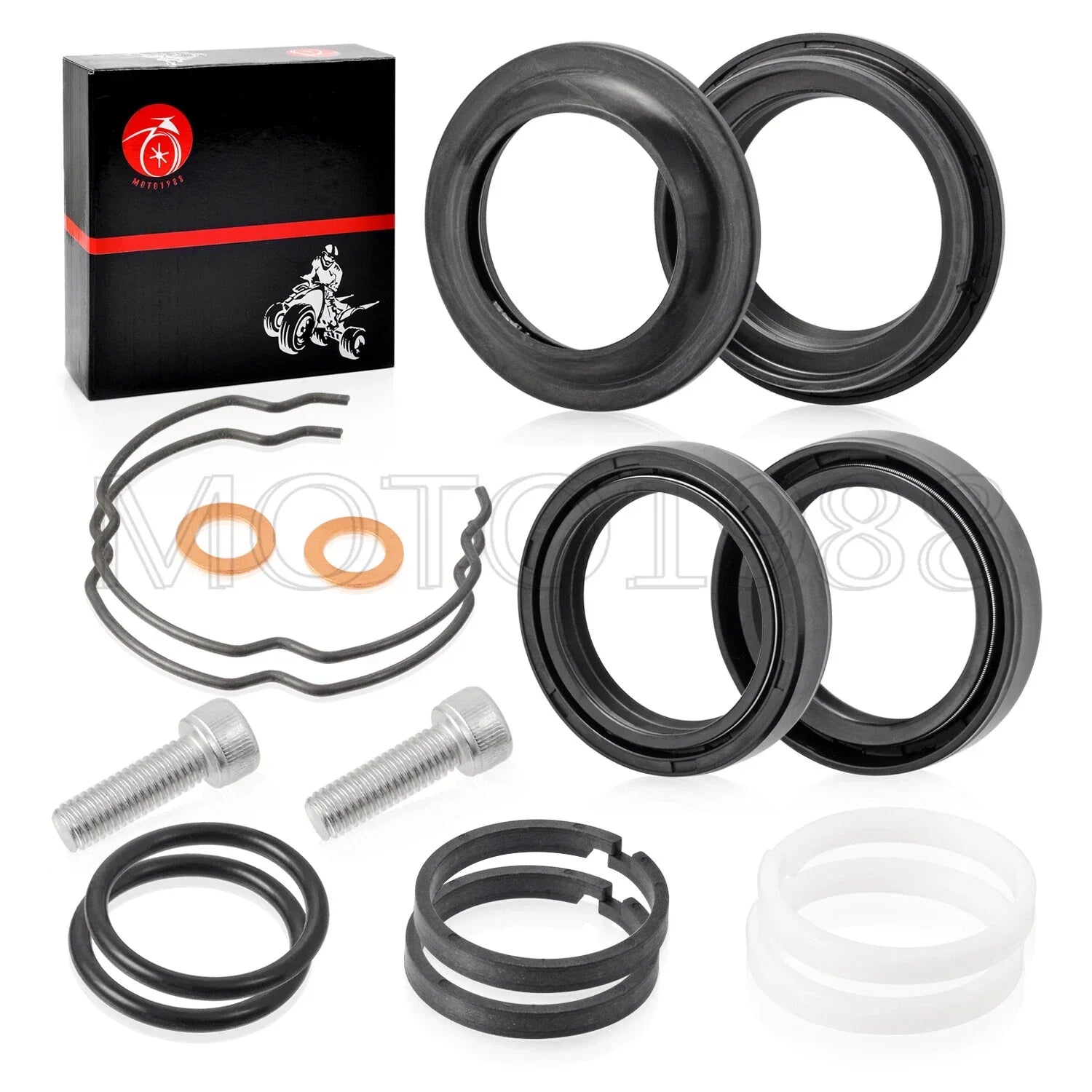 Front Fork Dust Seals 39mm for Sportster 883 1200
