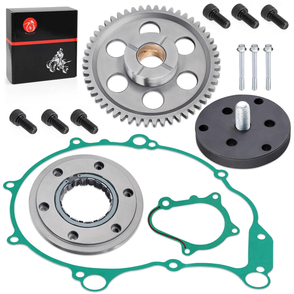 Starter Clutch & Gear Idler with Gaskets for Yamaha YFM660R Raptor 660R (2004–2005)