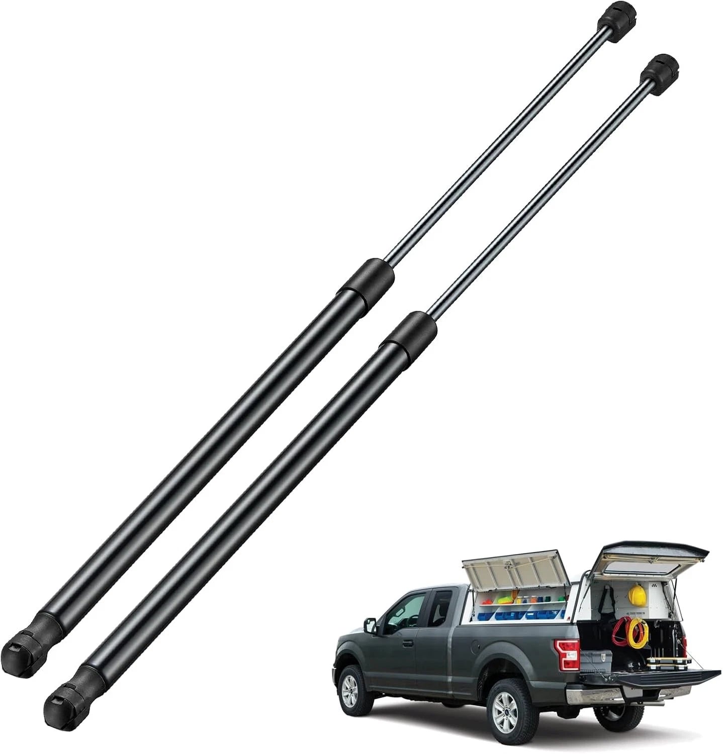 Gas Struts for Pickup Truck Topper Door Cap Canopy (2011–2024)